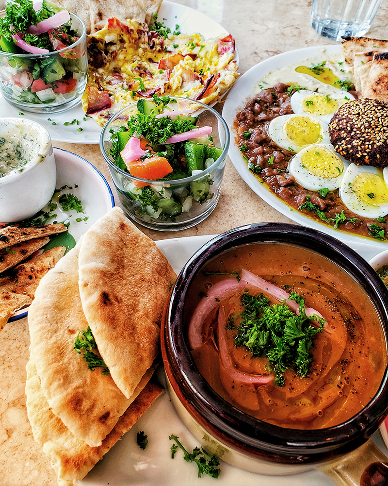 Maha's Brunch Egyptian Food in Leslieville Toronto